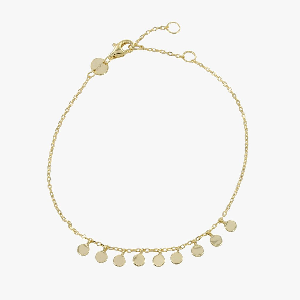 Gold or Silver Shaker Bracelet