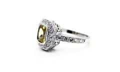 Citrine Cluster Ring