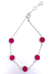 Gemstone Gold or Silver Bracelets