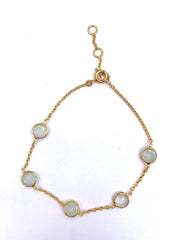 Gemstone Gold or Silver Bracelets