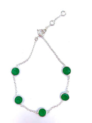 Gemstone Gold or Silver Bracelets