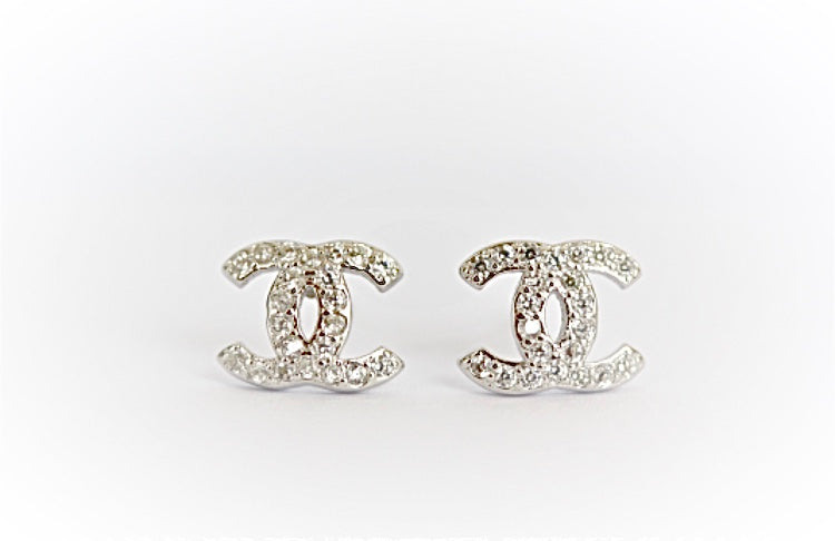 Chanel silver earring Clearance