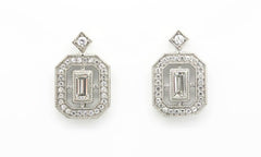 Deco "Diamond" Earrings