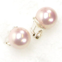 Pearl Clip on Earrings