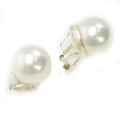 Pearl Clip on Earrings