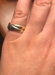 Traditional Real Gold Russian Wedding Ring