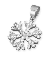 Snowflake "Diamond" Necklace